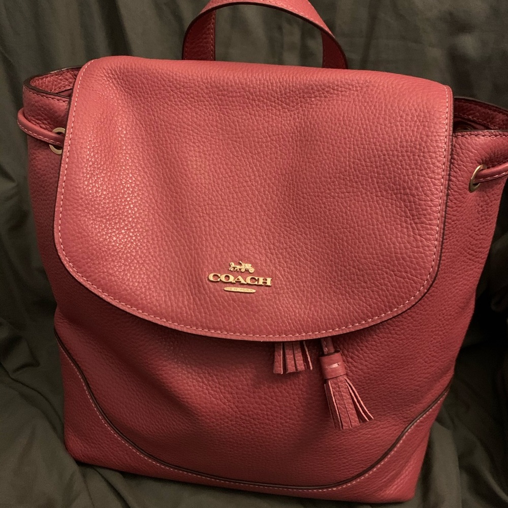 Coach Backpack, used One time